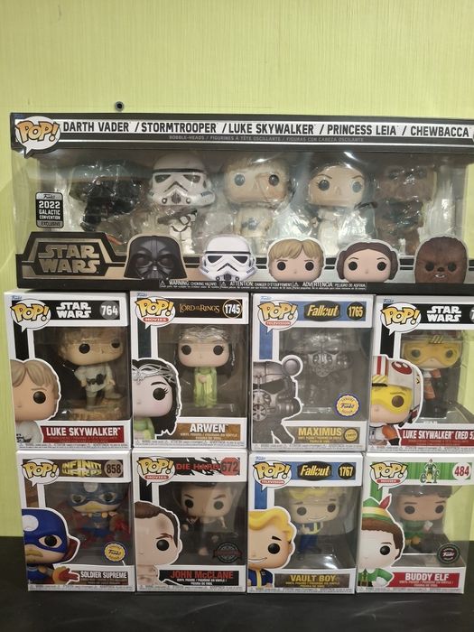 Funko pop star wars lord of the rings