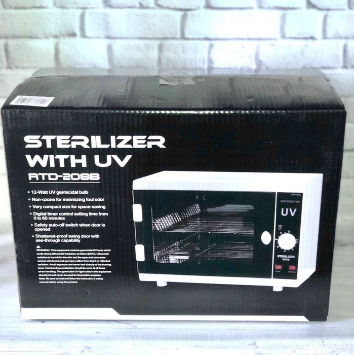 Стерилизатор ультрафиолетовый с таймером RTD-208B, белый