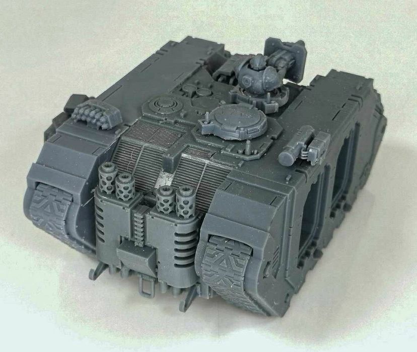 Landrider, proxy model drukowany 3D.