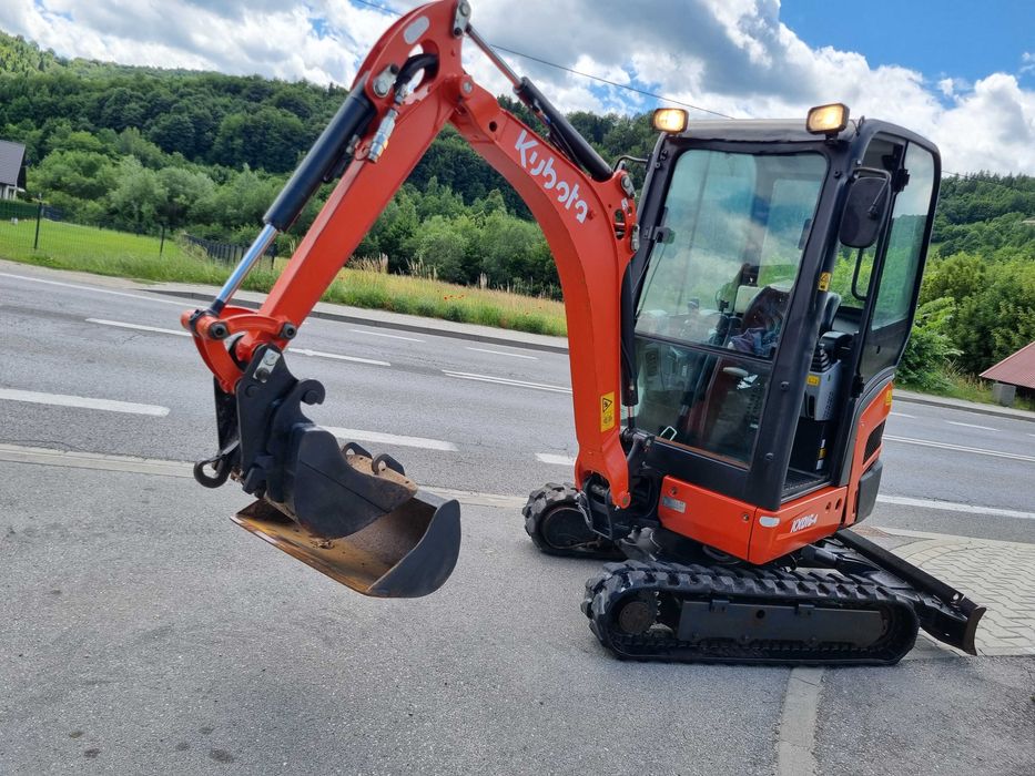 Kubota KX016 Minikoparka 2t zNorwegi 1500h jakNOWA 2018r rozs.gąsienic