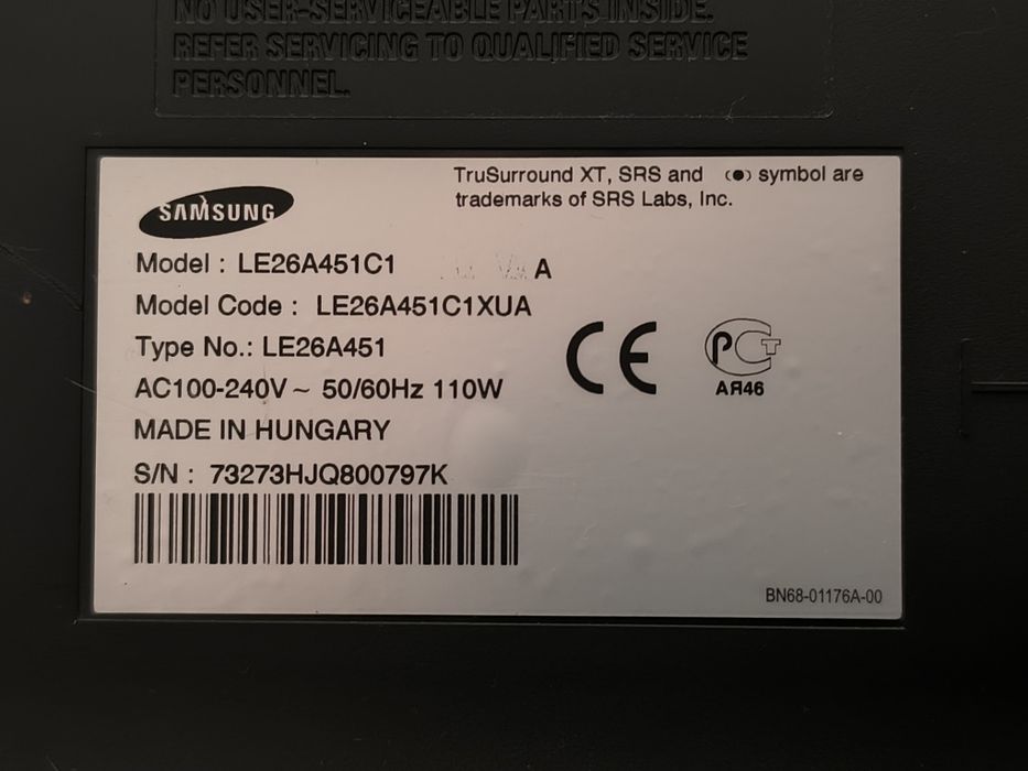 Телевізор Samsung LE26A451C1