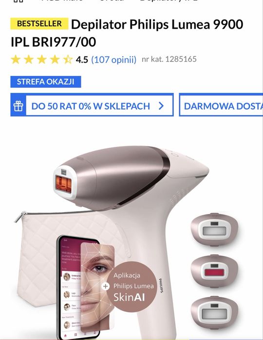 Laser Philips Lumela 9900 polecam
