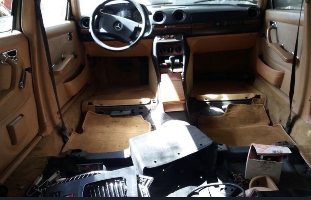 PEÇAS Mercedes W123 220D