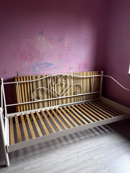 Łóżko 90x200 metalowa rama