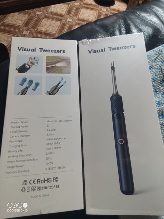 Отоскоп цифровой с серво зажимом