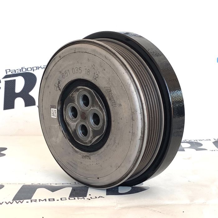 Шкив коленвала демпферный Мерседес Спринтер W906 2.2 OM651 A6510351812