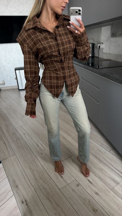 Рубашка Liberti джинси Zara