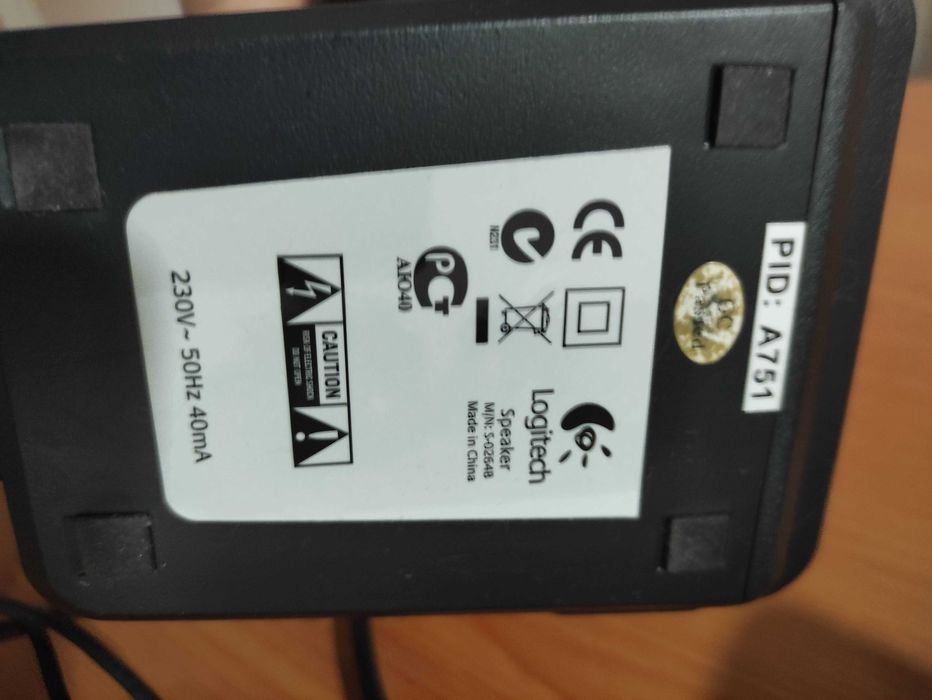 Colunas Logitech PID A751 – Som de Qualidade