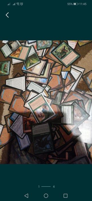 Karty magic jak nowe