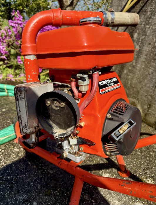 Kubota 130 e mangueira 10M