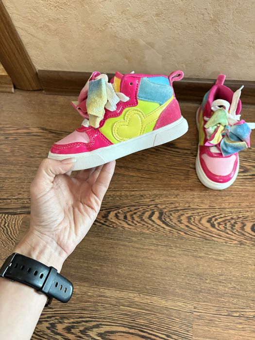 Дитячі хайтопи, кросівки для дівчинки