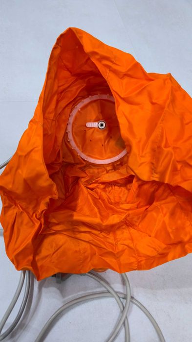 Suszarka-turban do włosów rodem z PRLu, sprawna