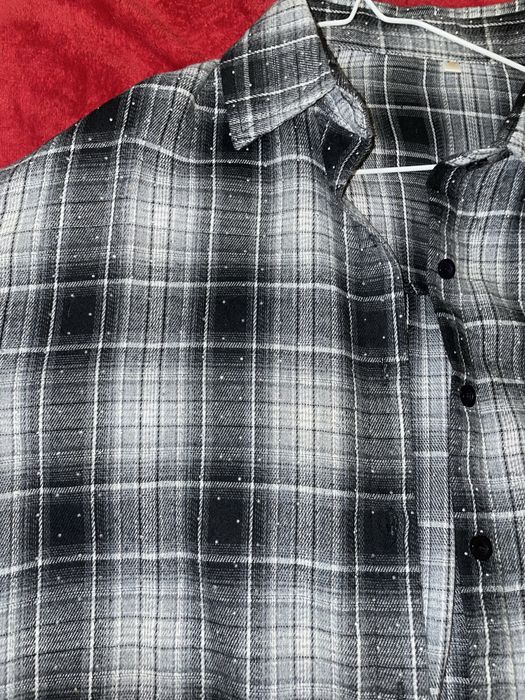 Сорочка в клітинку, картата сорочка, розмір хс-с