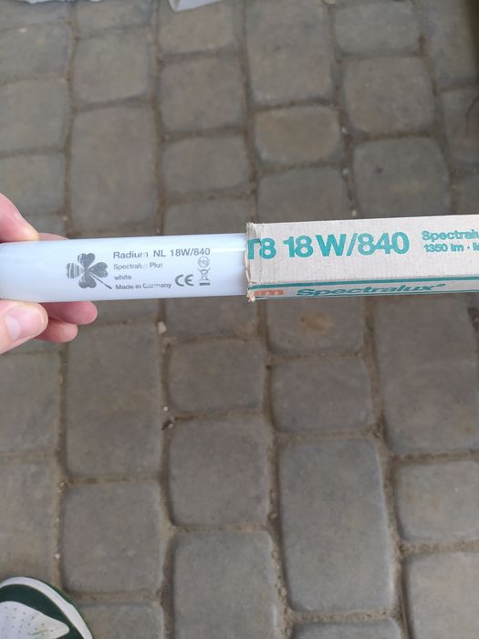 Świetlówka NL-T8 18W/840  1350lm White Radium Spectralux