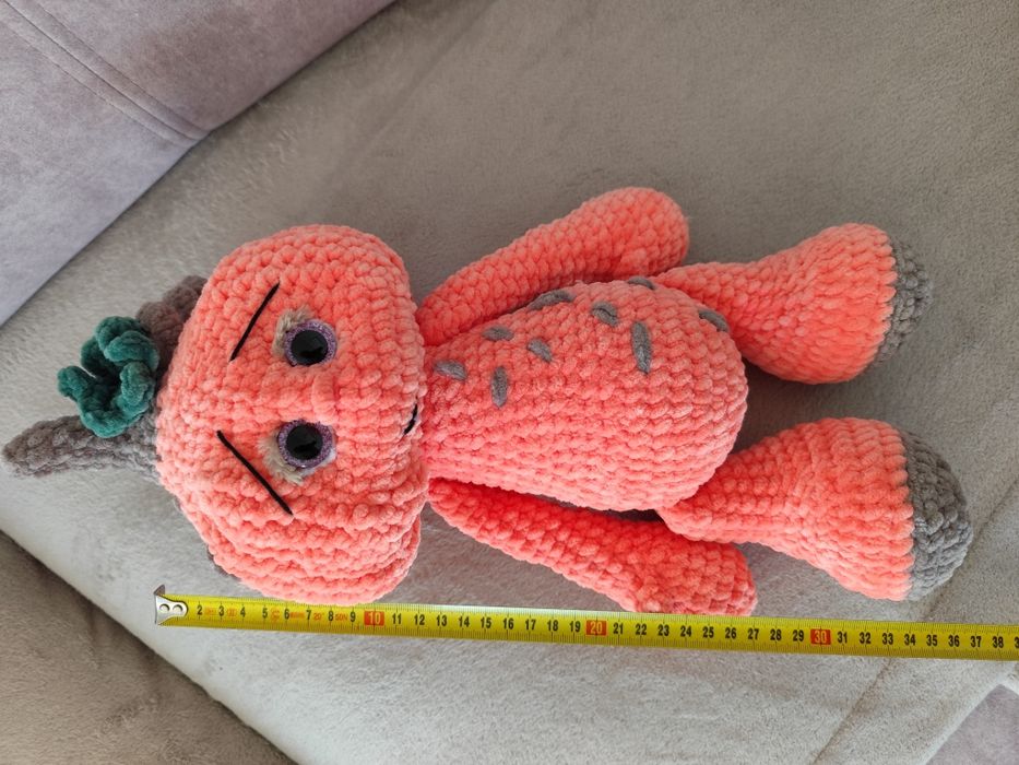 Miś robiony na szydełku amigurumi