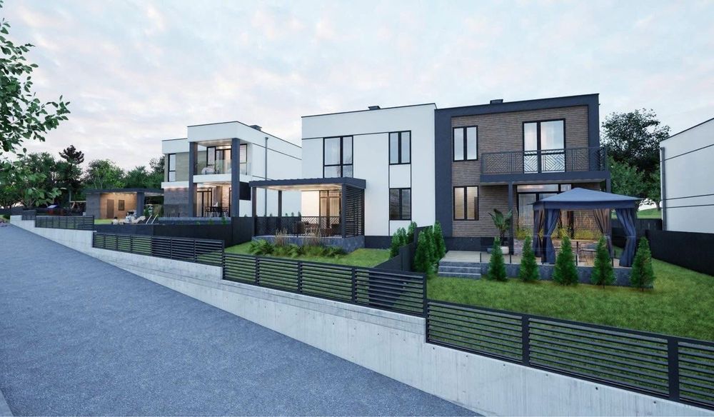 Продаж дуплексу село Байківці в тихому місці з гарним краєвидом