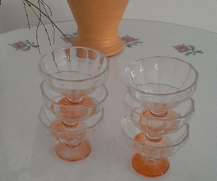 Conjunto de 6 taças sobremesa