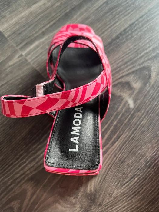 Lamoda La moda dollskill dolls kill buty platformy sandały na obcasie
