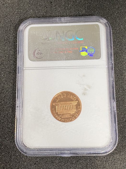 Коллекционная монета 1 цент 1991 года.