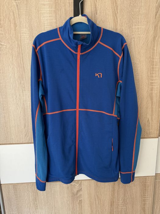 Bluza Kari Traa XL niebieska sportowa męska trekking outdoor
