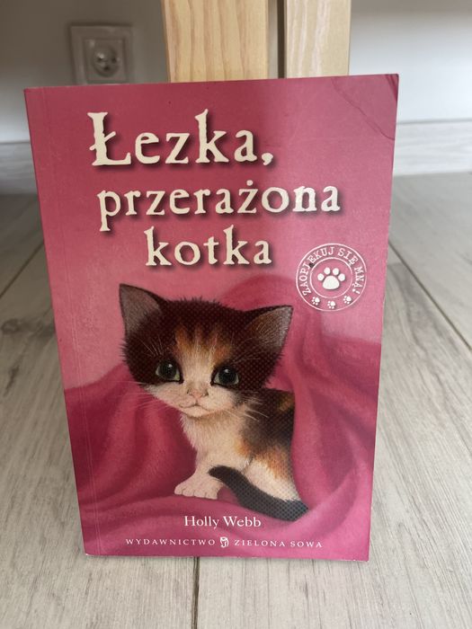 Książka Łezka przerażona kotka dla dzieci