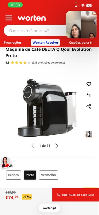 Maquina Delta capsulas