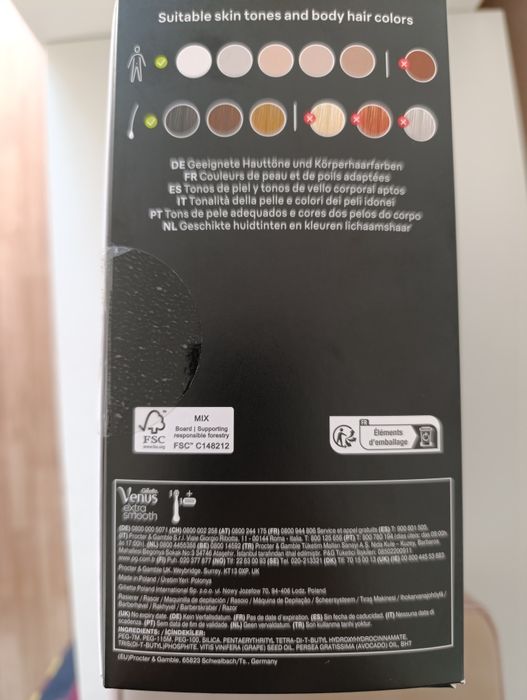 Máquina depiladora luz pulsada Braun