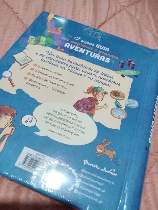 Livro capa dura (selado) O super guia das pequenas e grandes aventuras