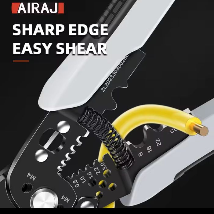 Многофункциональные, клещи,инструмент для зачистки и обжима проводов