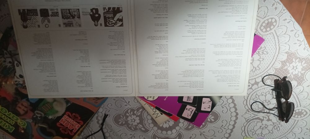 Vários discos de vinil