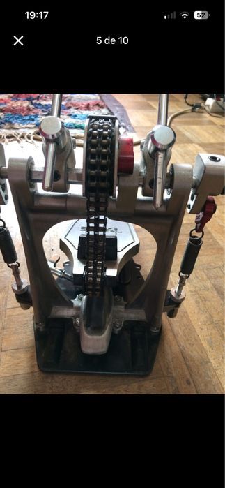 Pedal Duplo TAYE Metal Works. Em bom estado