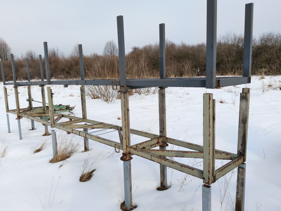 Paleta metalowa na panele dachowe 6m