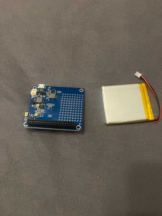 Ups moduł hat do raspberry pi 3B+ wersja 1.0, plus bateria 1500 mAh