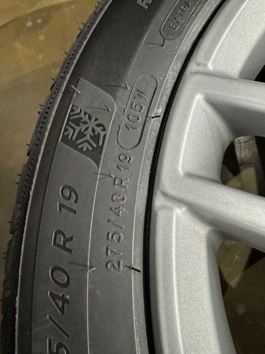 Оригінальні диски + зимова гума Michelin R19 на Mercedes E S Class W22