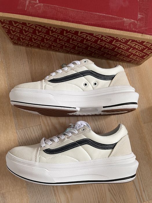 Nowe Buty Vans Old Skool Over białe rozm 43