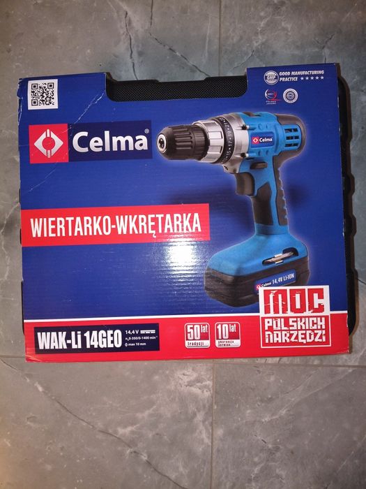Wiertarko-wkrętarka Wak-Li 14GEO Celma
