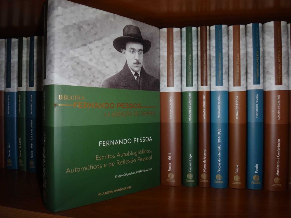 Coleção Livros Fernando Pessoa, Almada Negreiros e M. de Sá Carneiro