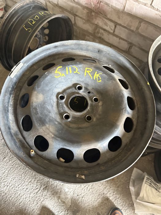 Металеві диски 5/114,3 ,5/112 ,4/108 , 5/108  4/100 R14-16 goauto видубичі