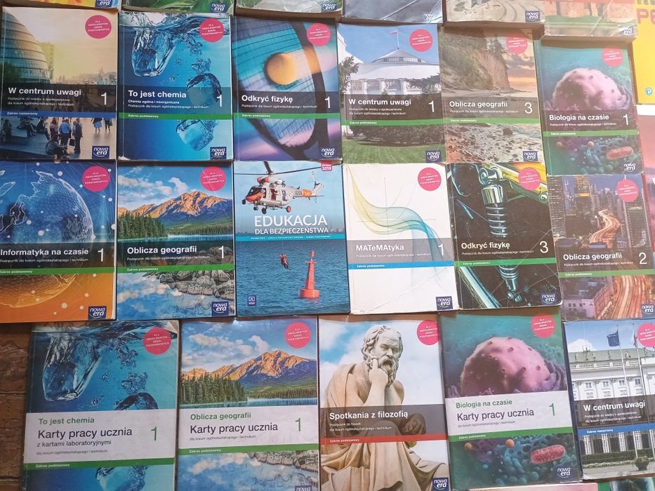 Podręczniki / Karty pracy Liceum i Technikum