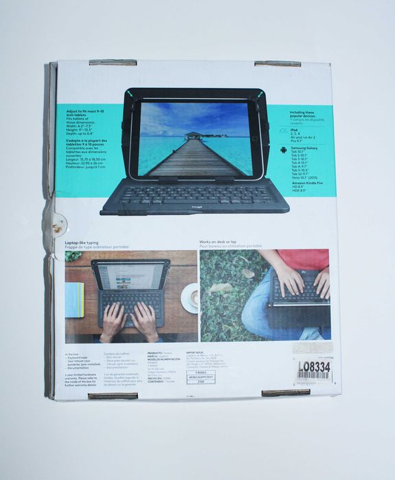 Logitech Universal Folio 9–10" etui z klawiaturą Bluetooth iOS Android