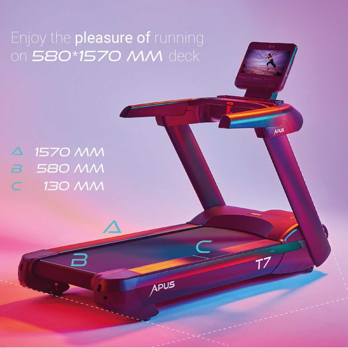 Bieżnia APUS Treadmill T7 TFT nowa  gwarancja