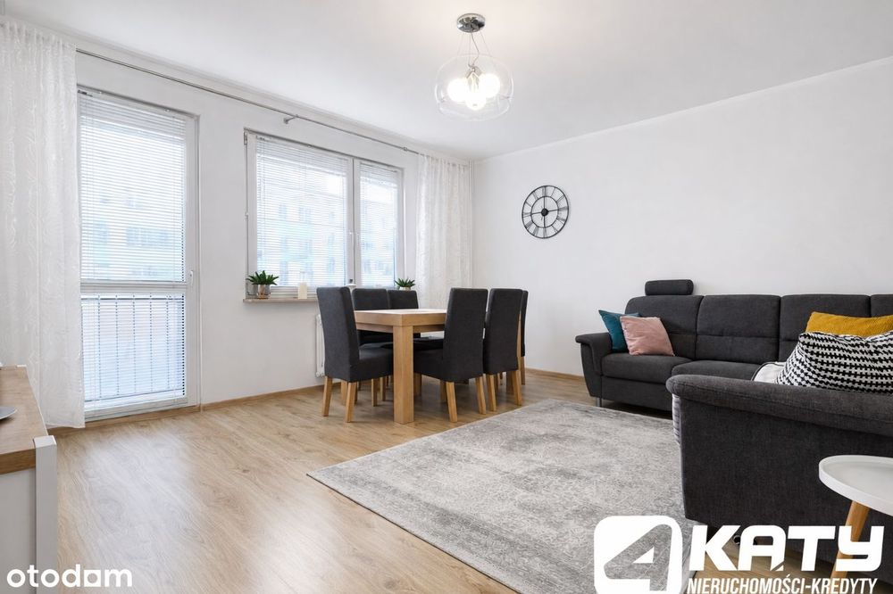 3 Pokoje | po generalnym remoncie | 1 Piętro | Balkon | 67,6 m²