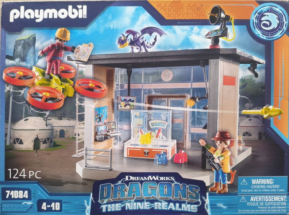 Zestaw z figurkami Dragons Icaris Lab Playmobil
