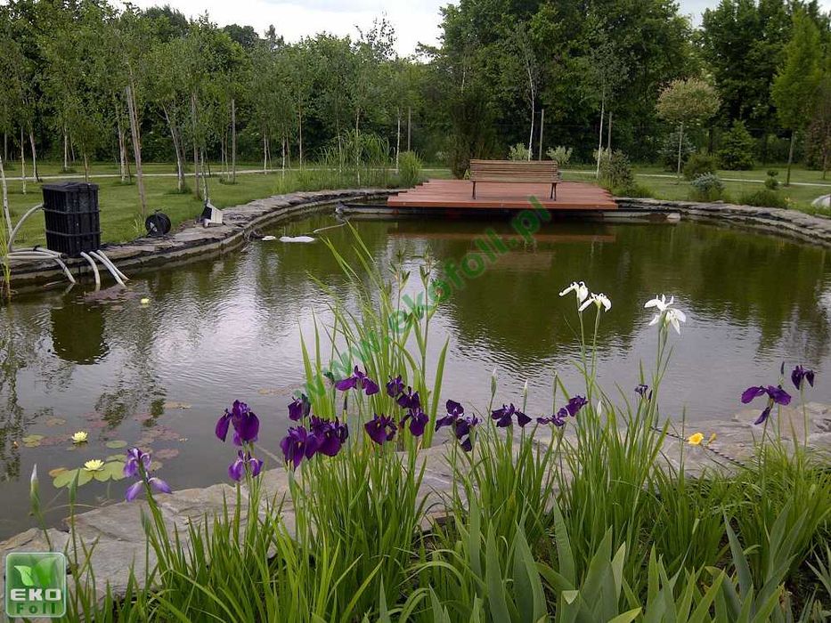 Folia PVC PCV do oczek wodnych stawów zbiorników wodnych | EKOFOLL