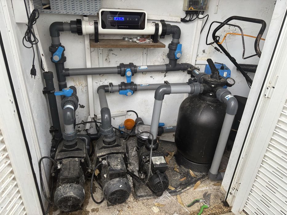 Aceito proposta para estas bombas de agua que eram de um jacuzzi