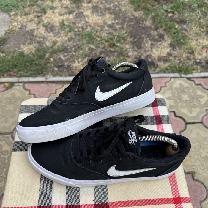 Кеды Nike SB Charge Canvas Black, 42 размер, Оригинал, Кеди
