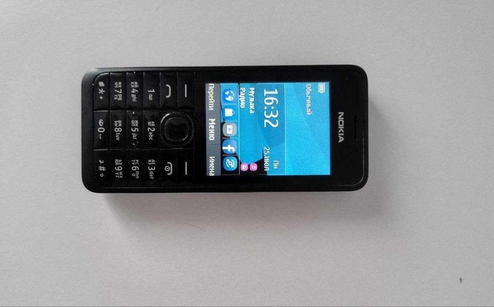 Мобильний телефон кнопочный nokia 301 dual sim