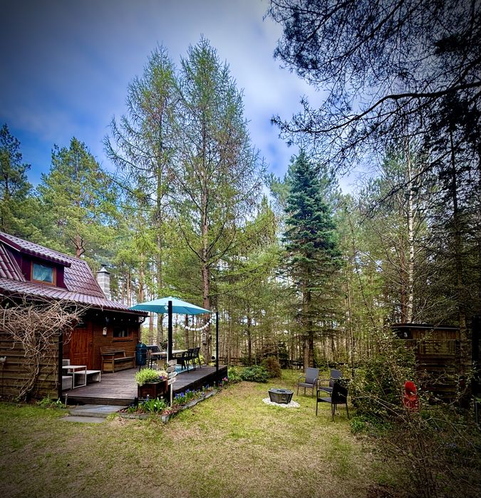 Domek na Kaszubach, SAUNA, BALIA , LAS .