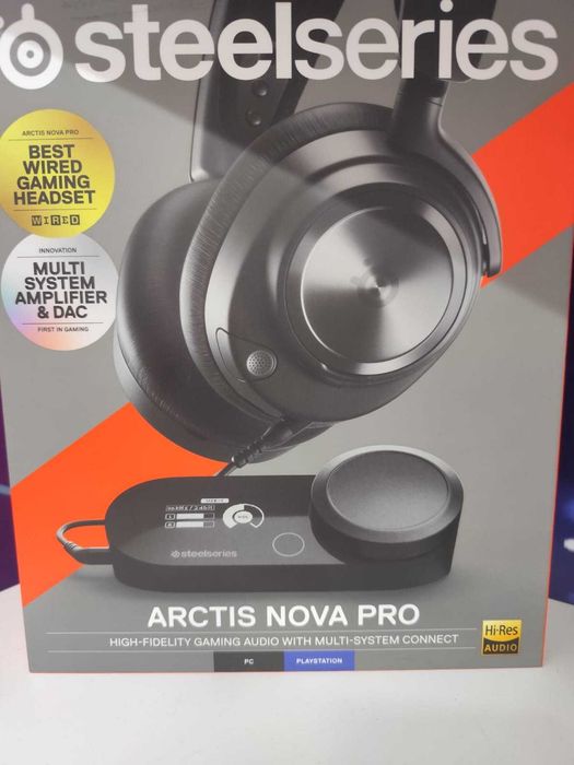 Headphones SteelSeries Arctis Nova Pro, com fios (Wired)