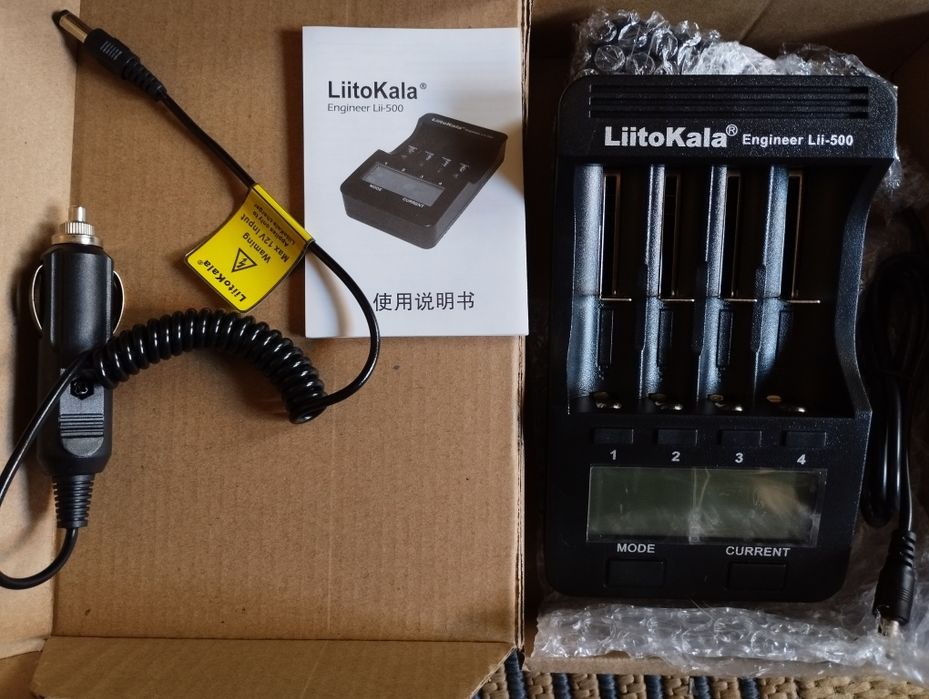 Carregador Liitokala Liu-500